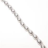 Close Out Deal! Silver Ringed Baroque Drop Shell Pearls Approx 16x22mm, 38cm strand