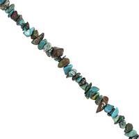 280cts Chrysocolla Nugget Approx 2x1 to 10x4mm,100 inch Strand