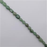 390cts Green Aventurine Nuggets Oval Approx 11x14 - 12x17xmm, 38cm 