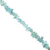 310cts Sky Apatite Bead Nugget Approx 3x2 to 9x3mm, 100inch Strand