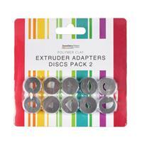 Polymer Clay Extruder Adapters Discs 10pk 