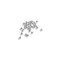 925 Sterling Silver Spacer Beads - 2mm (40pcs/pk)