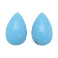1cts Sleeping Beauty Turquoise 8x5mm Pear Pack of 2 (I)