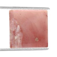 11cts Pink Lady Opal 18x18mm Square (N)