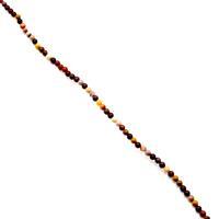 40cts Mookite Plain Rounds Approx 4mm, 37cm Strand