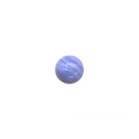25cts Blue Lace Agate Coin Cabochon Approx 25mm, 1pc