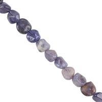 135cts Iolite Medium Nuggets Approx 6x7 to 7x12mm, 15" Strand