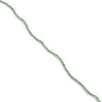 12cts Aventurine Faceted Rounds Approx 2mm, 38cm Strand