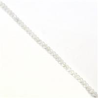 8cts Moonstone faceted beads Approx 2mm, 38cm strand