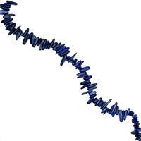 350cts Dyed Lapis Lazuli Long Chips Approx 3x11-5x24mm, 38cm