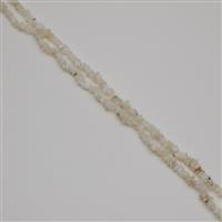115cts Ethiopian Opal Small Chips Approx 2x4 to 4x7mm, 32-34" Strand