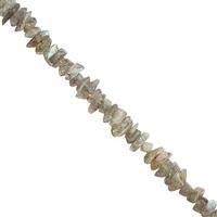 400cts Labradorite Bead Nugget Approx 3x2 to 9x3mm, 100inch Strand